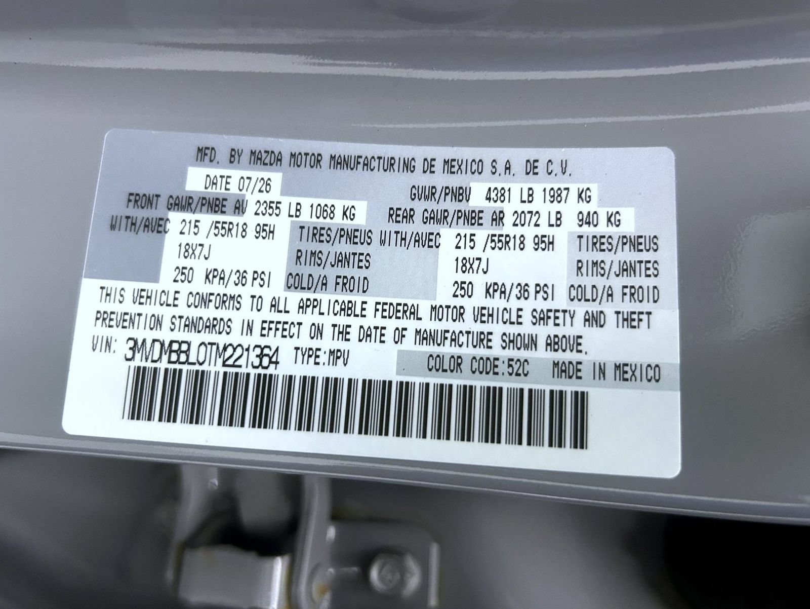 New 2026 MAZDA CX-30 AWD 2.5 S w/ Select Sport Pkg image 26