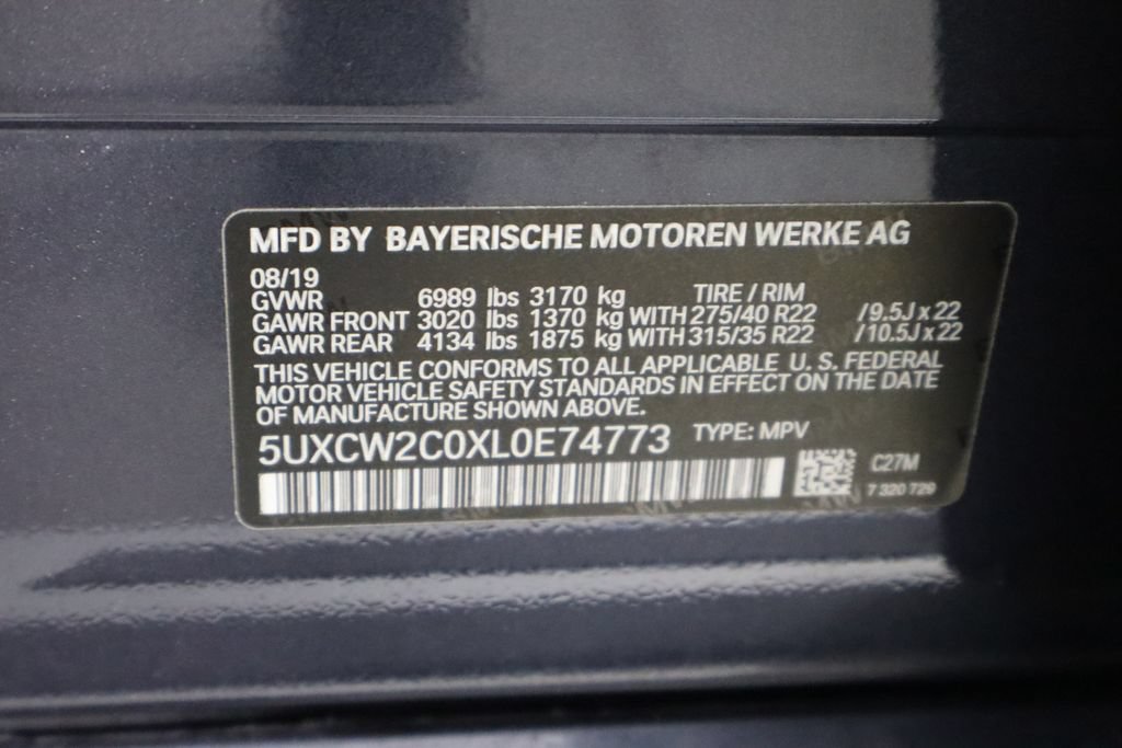 Used 2020 BMW X7 xDrive40i w/ Cold Weather Package AWD/4WD image 44