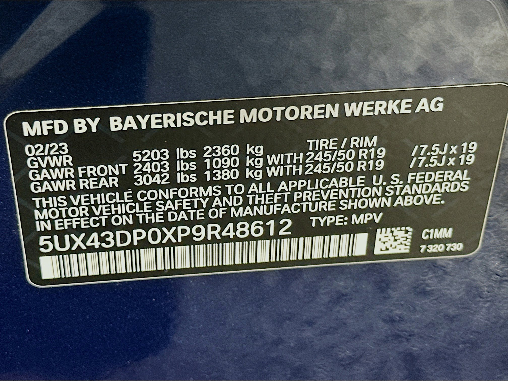 Used 2023 BMW X3 sDrive30i w/ Convenience Package image 12