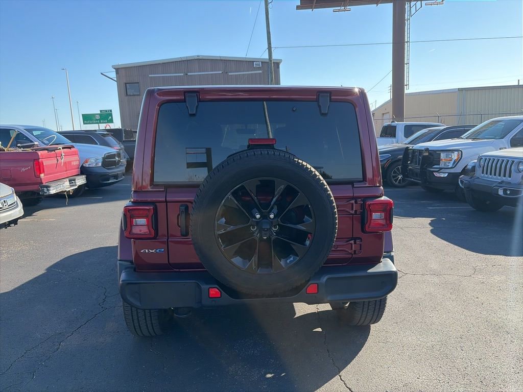 Used 2021 Jeep Wrangler Unlimited Sahara 4xe w/ Cold Weather Group image 6