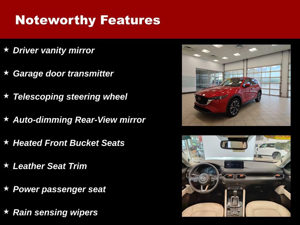 Used 2023 MAZDA CX-5 AWD 2.5 S w/ Premium Package image 18