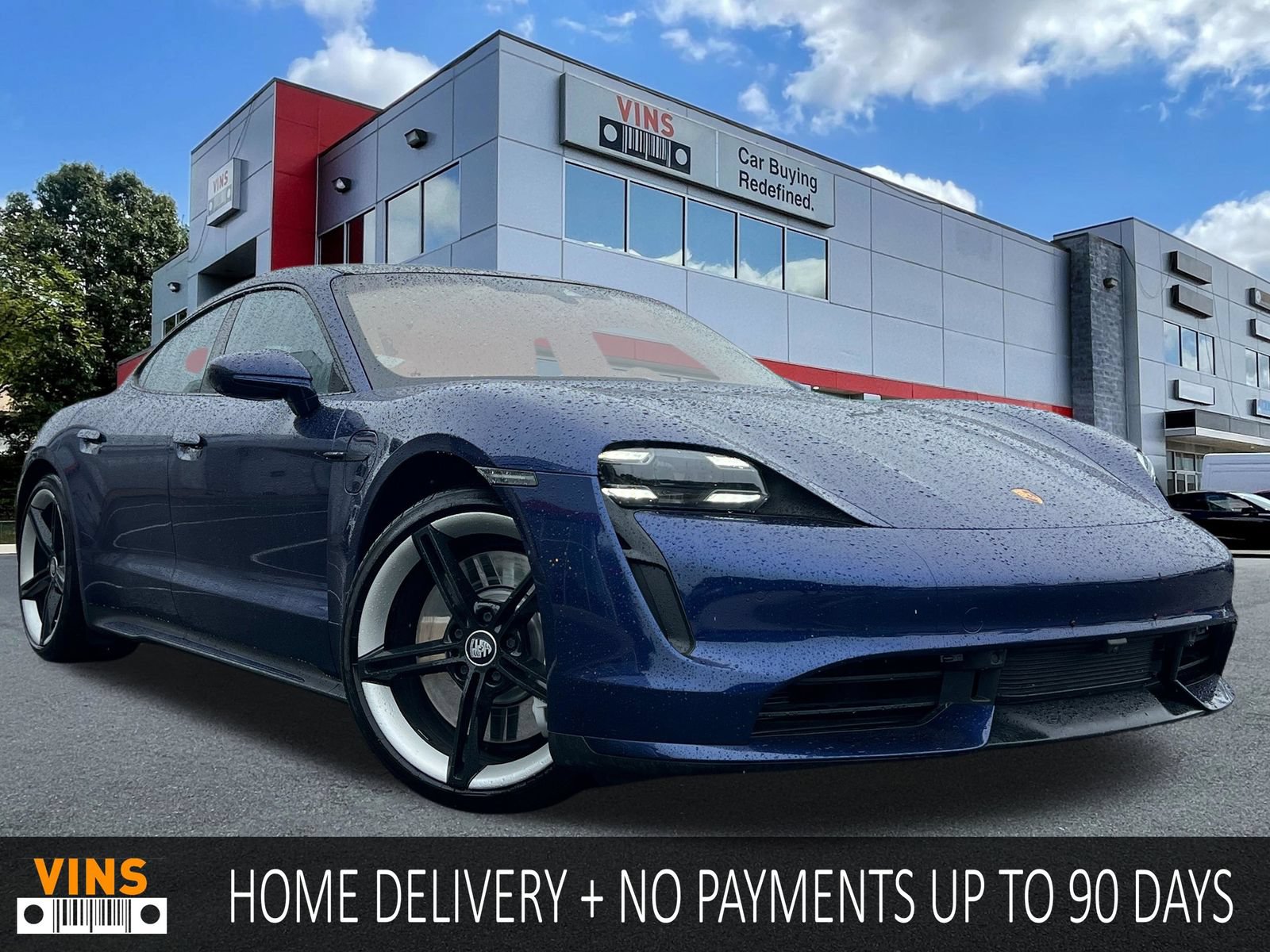 Used 2021 Porsche Taycan Turbo AWD/4WD image 1