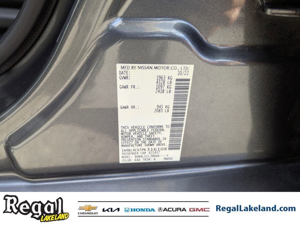 Used 2023 Nissan Altima 2.5 SR image 31