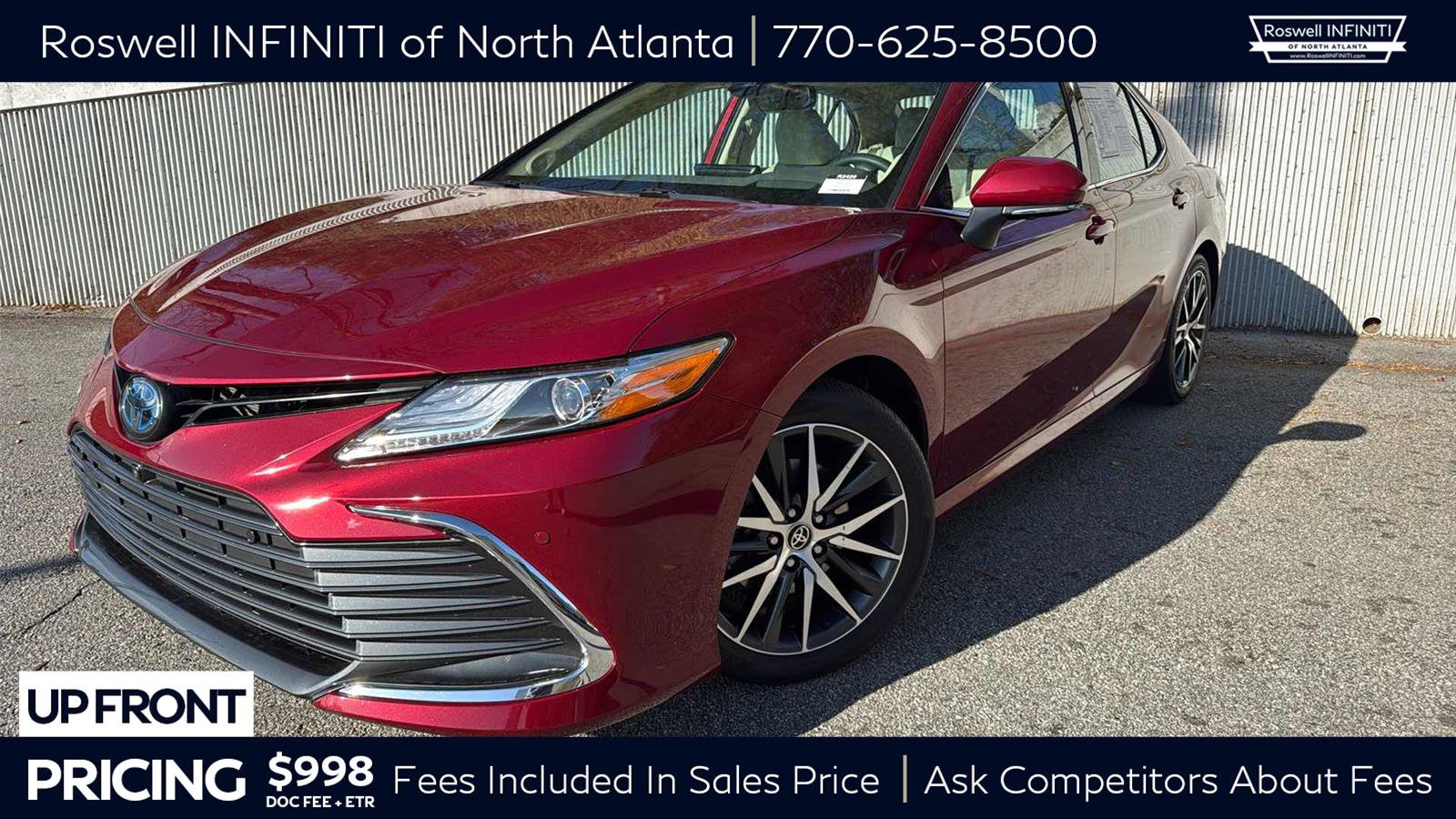 Used 2022 Toyota Camry XLE