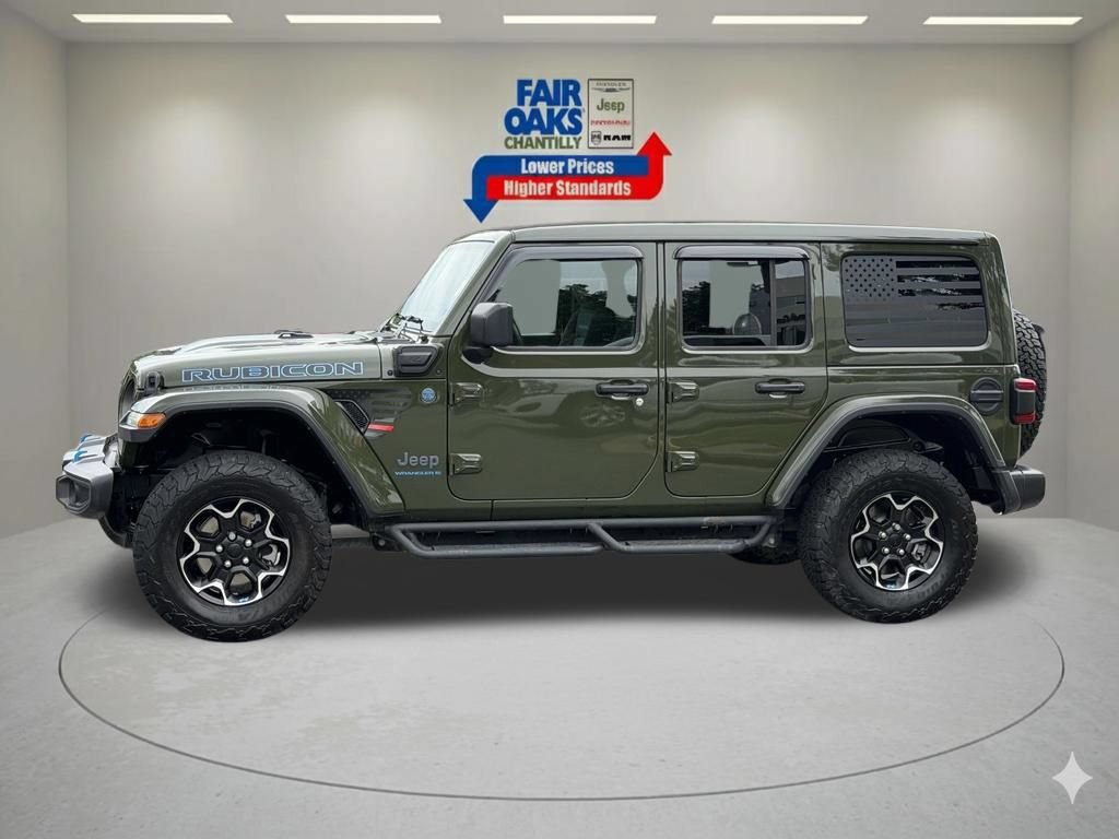 Used 2023 Jeep Wrangler Unlimited Rubicon 4xe w/ Cold Weather Group AWD/4WD image 12