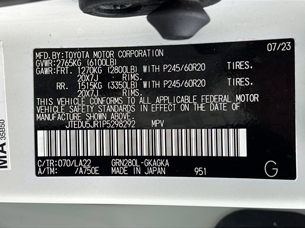 Used 2023 Toyota 4Runner Limited RWD image 26