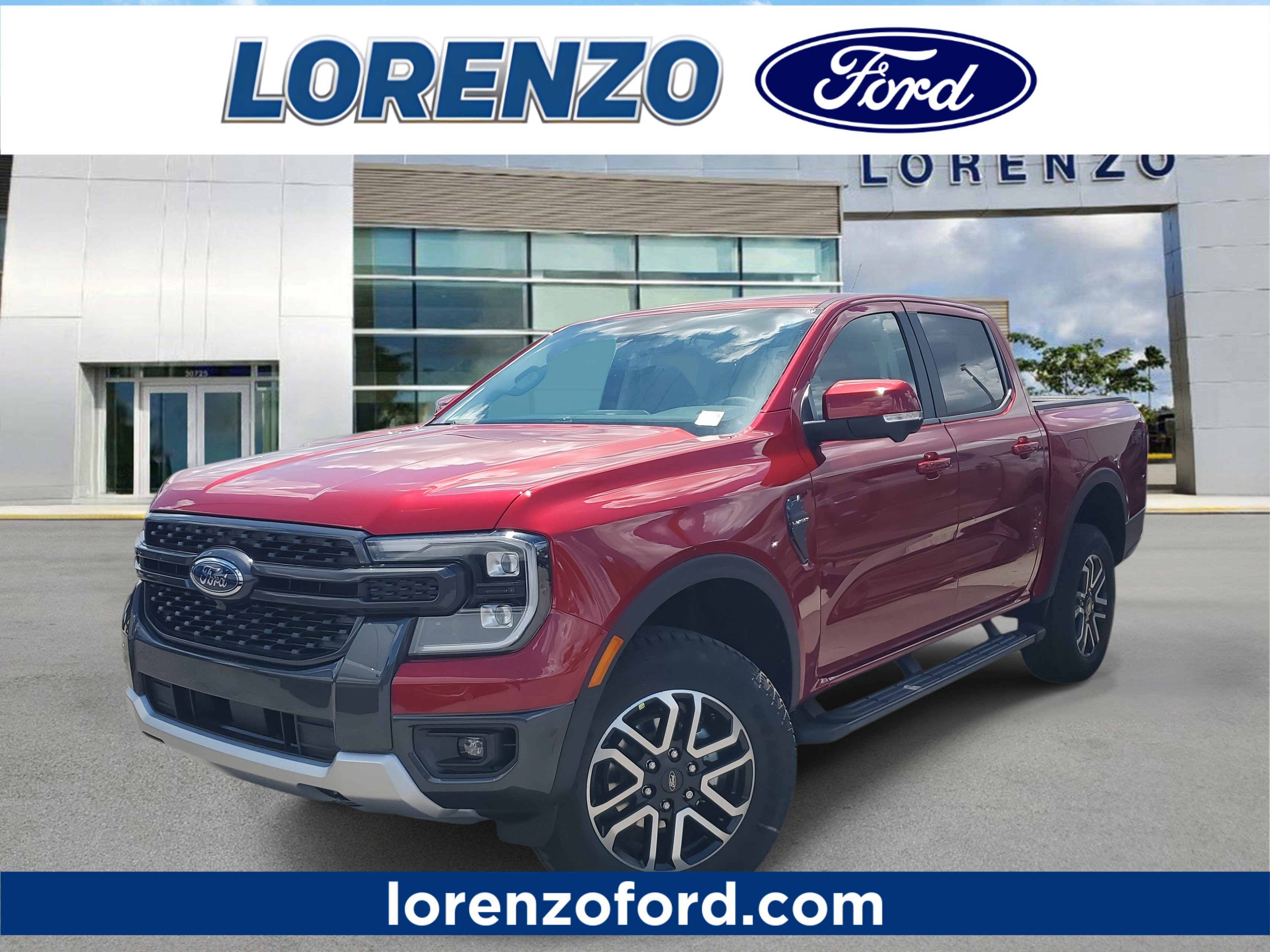 New 2025 Ford Ranger Lariat w/ FX4 Off-Road Package