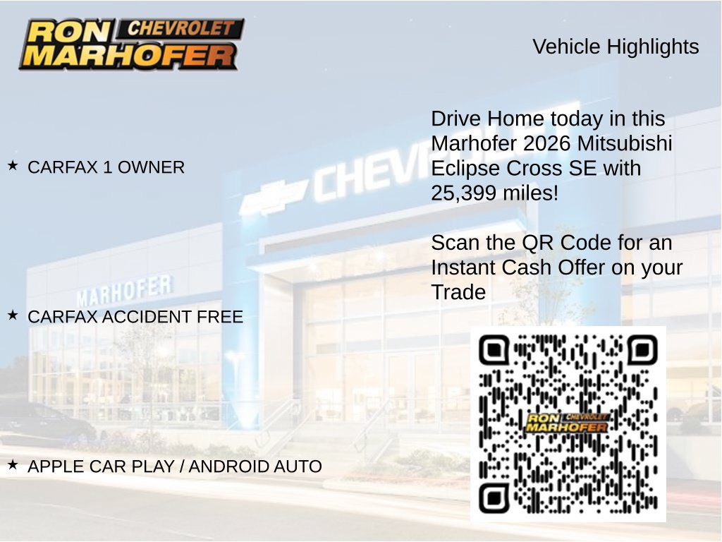 Used 2026 Mitsubishi Eclipse Cross SE AWD/4WD image 13