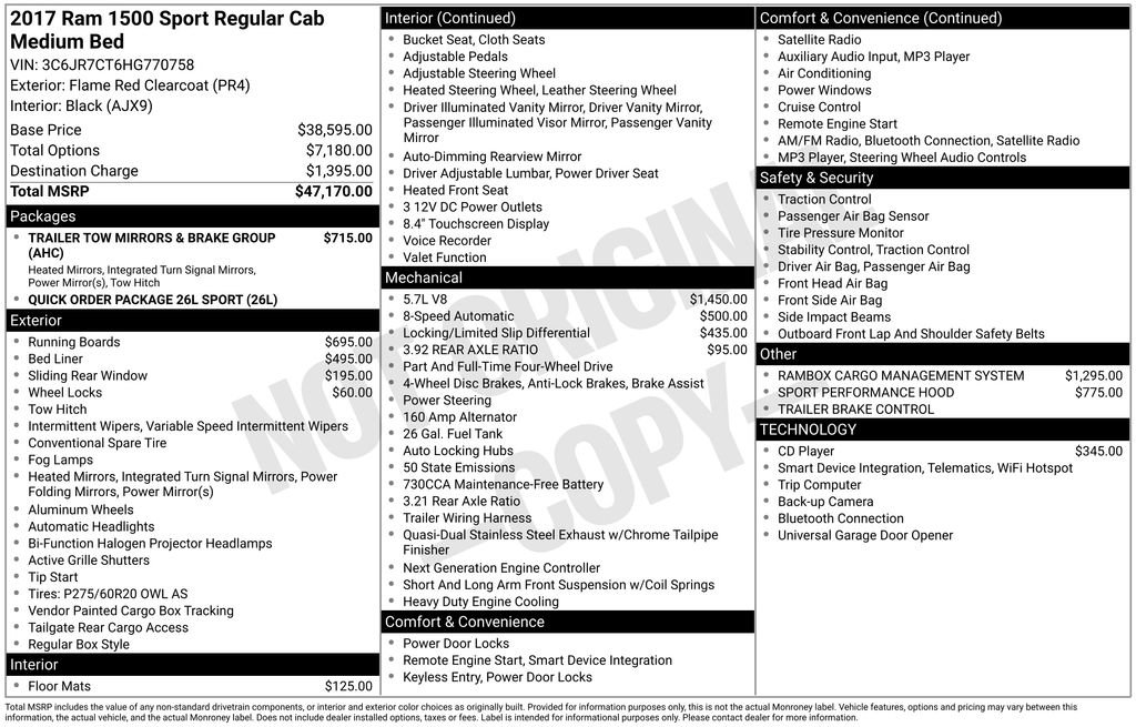 Used 2017 RAM 1500 Sport image 22