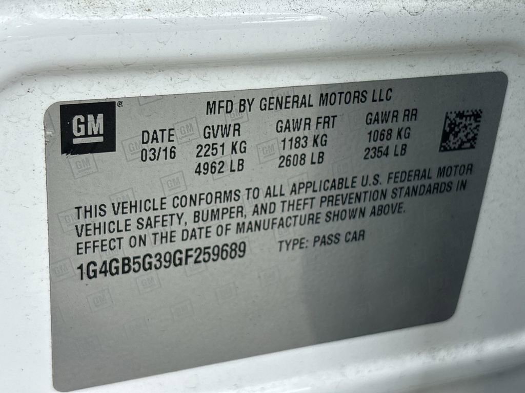 Certified 2016 Buick LaCrosse Leather image 34
