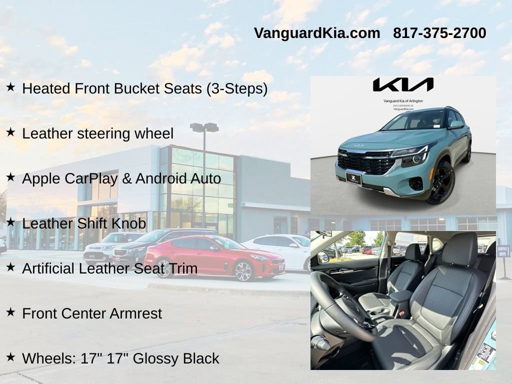 Certified 2026 Kia Seltos EX w/ EX Sunroof Package FWD image 18
