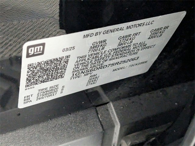 Certified 2025 Chevrolet Suburban Z71 image 39