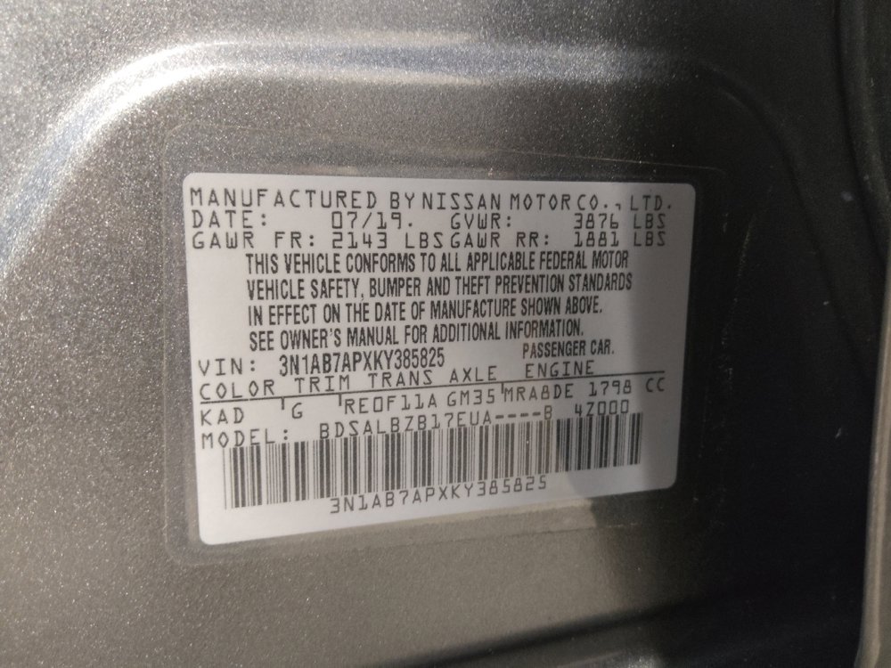 Used 2019 Nissan Sentra S FWD image 33