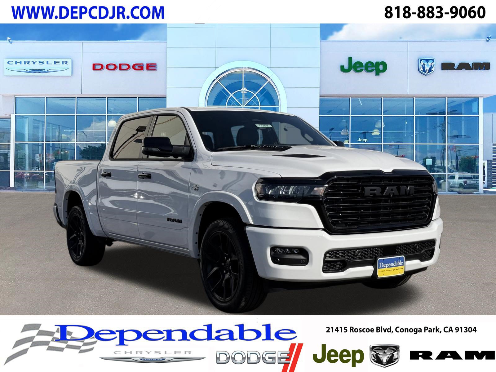 New 2026 RAM 1500 Laramie w/ Night Edition AWD/4WD image 1