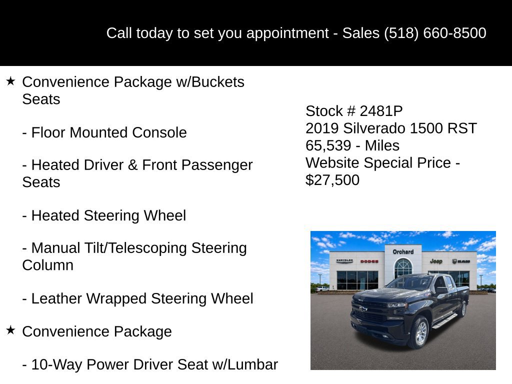 Used 2019 Chevrolet Silverado 1500 RST w/ All-Star Edition AWD/4WD image 23