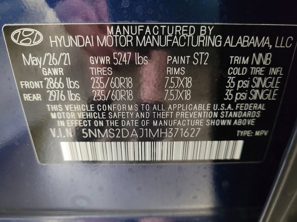 Used 2021 Hyundai Santa Fe SEL AWD/4WD image 33