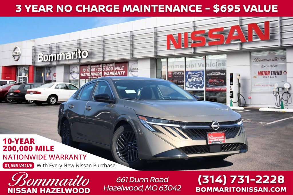 New 2026 Nissan Sentra SV w/ Floor Mat Package