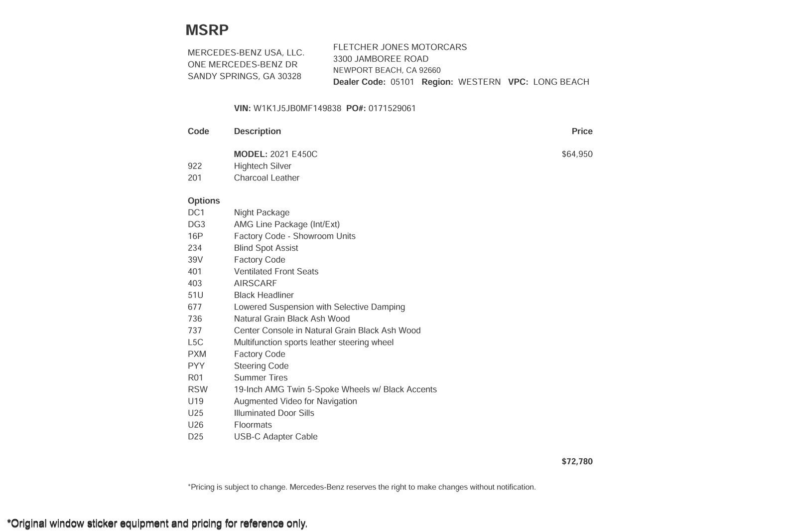 Used 2021 Mercedes-Benz E 450 Coupe image 2