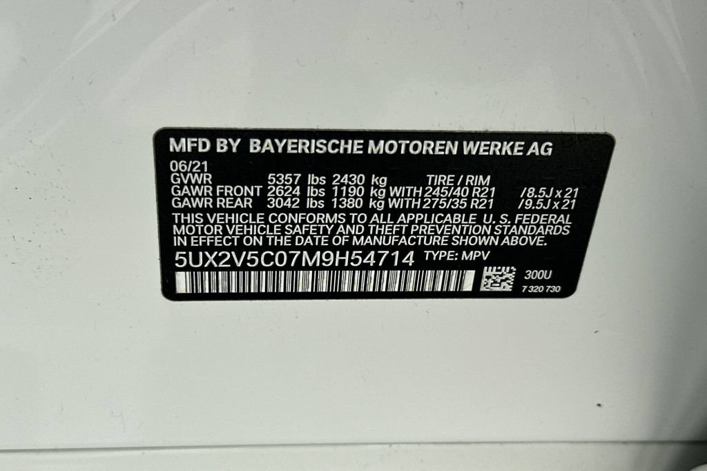 Used 2021 BMW X4 M40i w/ Premium Package AWD/4WD image 36