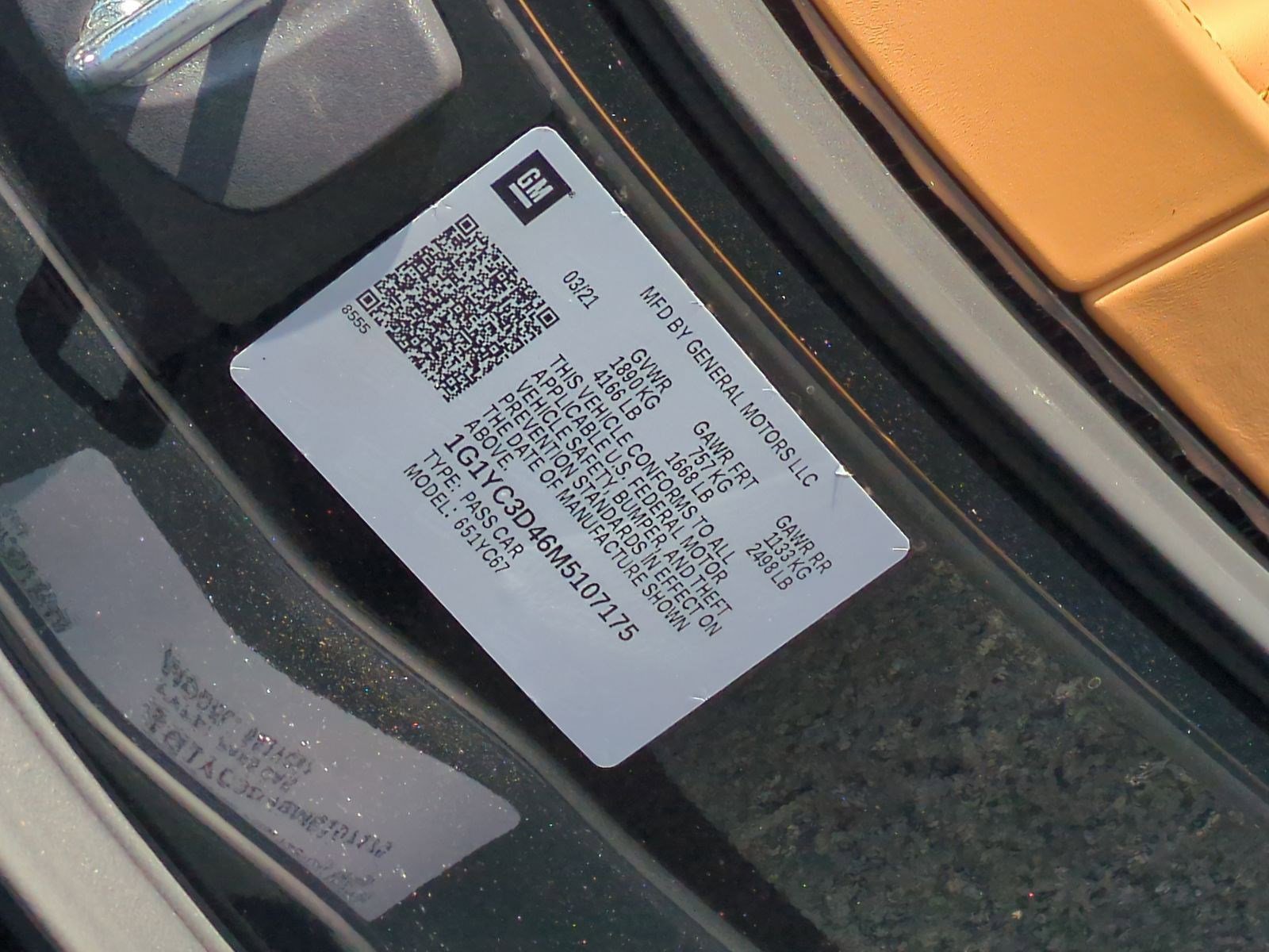 Used 2021 Chevrolet Corvette Stingray Premium Conv w/ Z51 Performance Package image 35