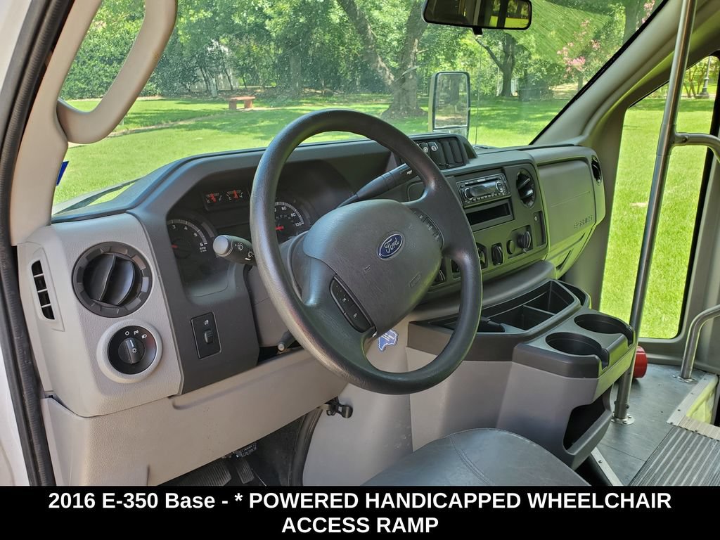 Used 2016 Ford E-350 and Econoline 350 Super Duty w/ Shuttle Bus Prep Package RWD image 9