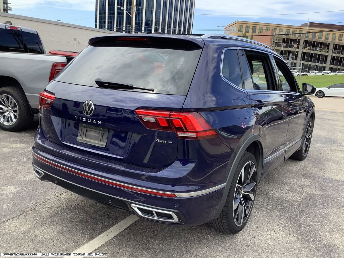 Used 2022 Volkswagen Tiguan SEL R-Line AWD/4WD image 4