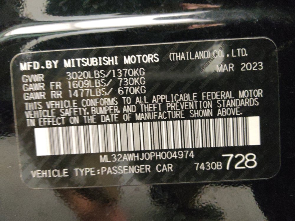 Used 2023 Mitsubishi Mirage SE image 33