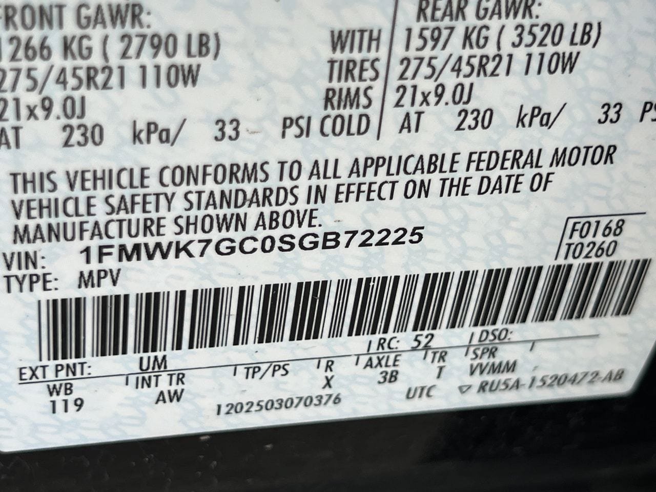 Used 2025 Ford Explorer ST w/ Sun And Sound Package RWD image 30