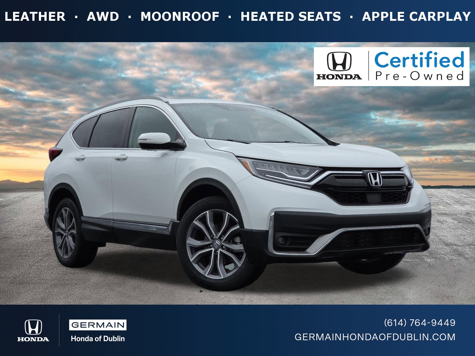 Certified 2022 Honda CR-V Touring