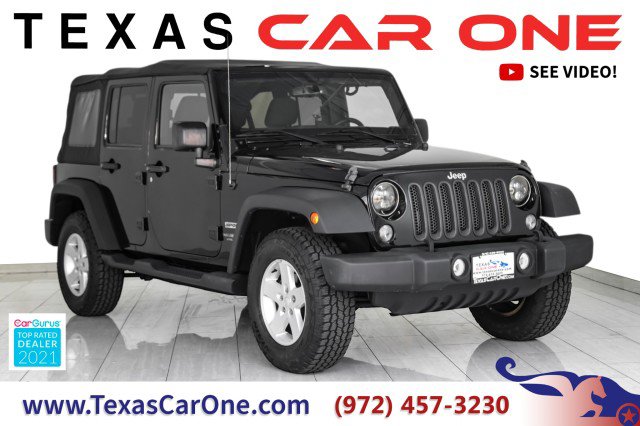Used 2017 Jeep Wrangler Unlimited Sport w/ Quick Order Package 24S