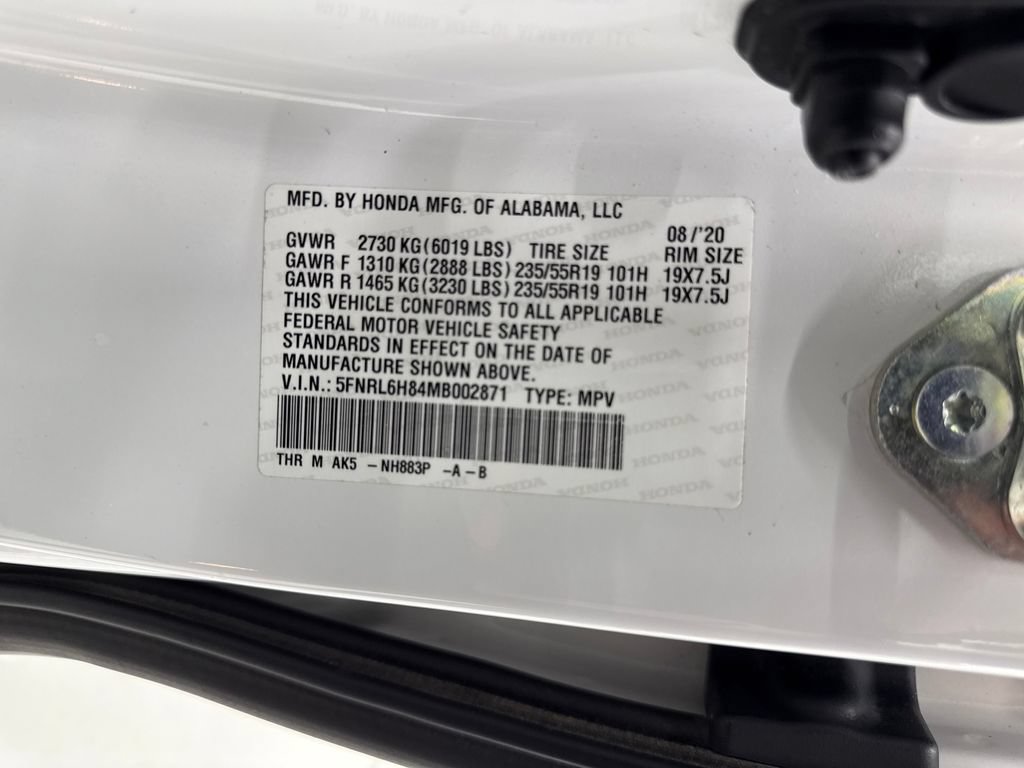 Used 2021 Honda Odyssey Touring image 29