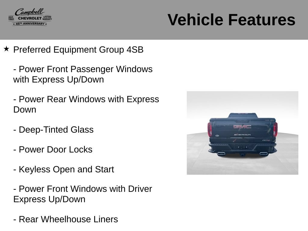 Used 2026 GMC Sierra 1500 AT4 w/ AT4 Premium Package AWD/4WD image 5