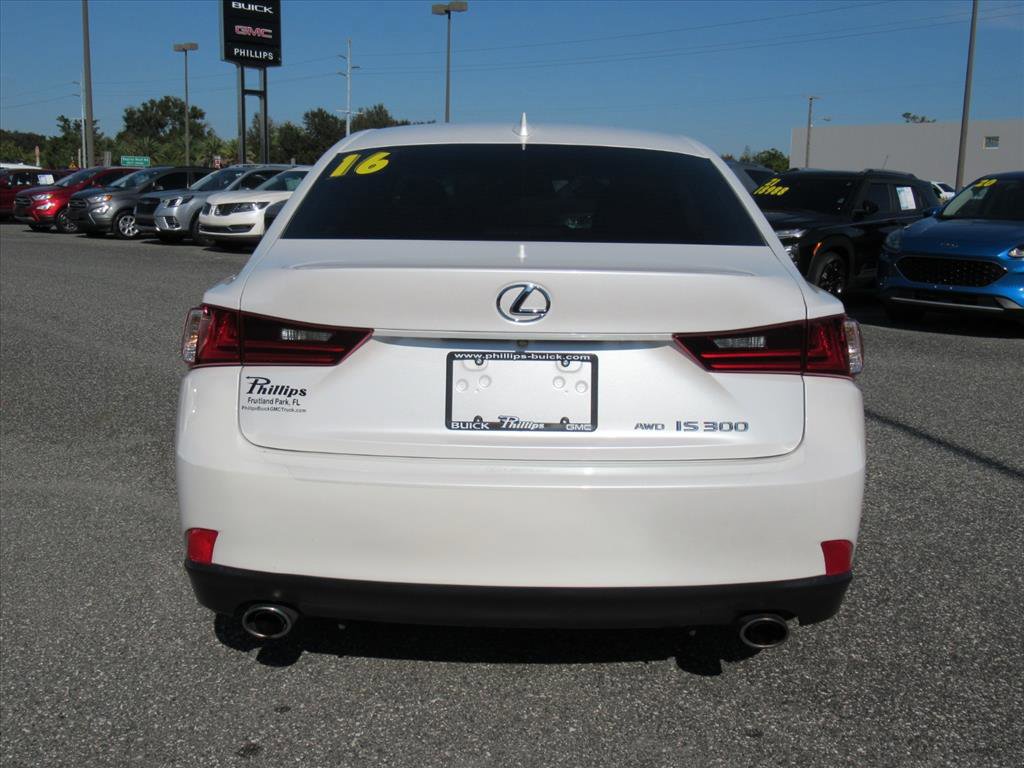 Used 2016 Lexus IS 300 AWD w/ Accessory Package 2 image 5