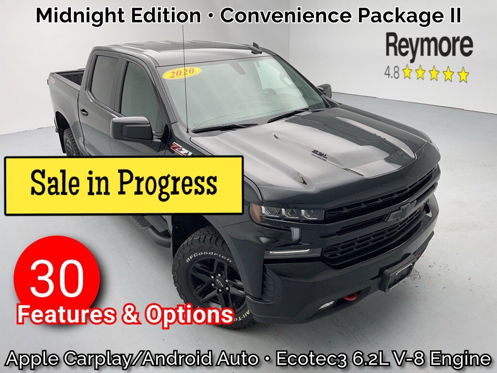 Used 2020 Chevrolet Silverado 1500 LT Trail Boss w/ Midnight Edition