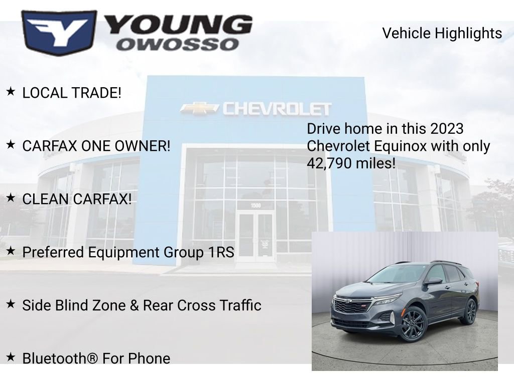 Certified 2023 Chevrolet Equinox RS FWD image 7