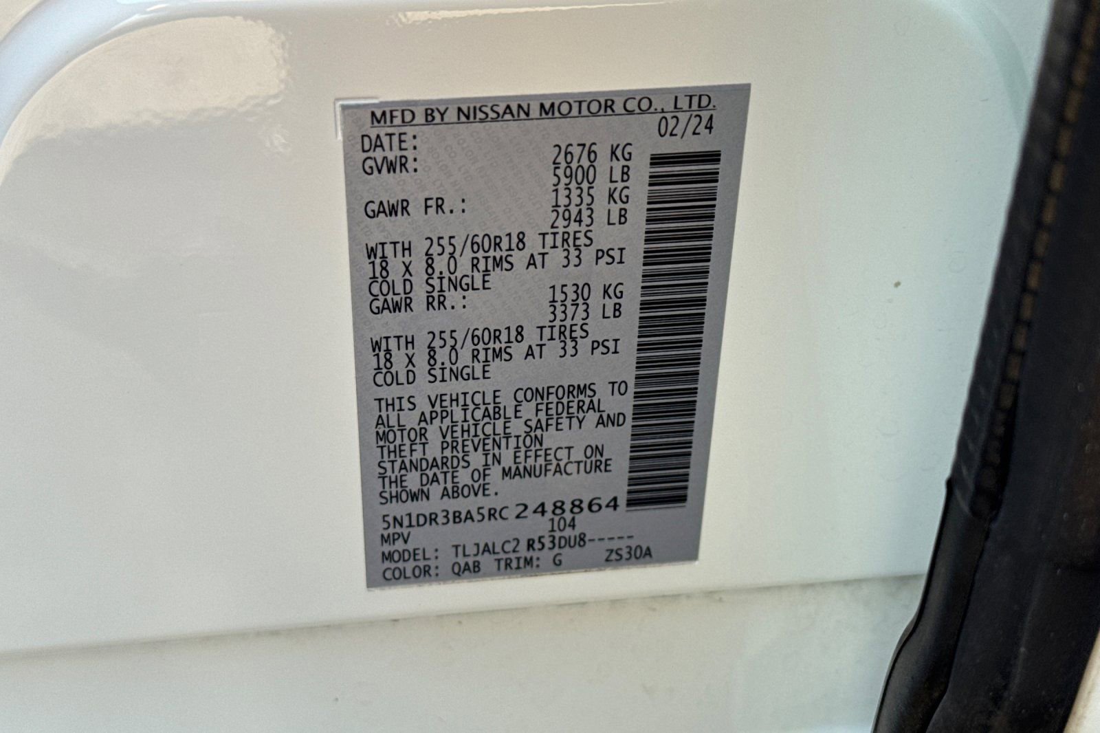 Certified 2024 Nissan Pathfinder SV image 36