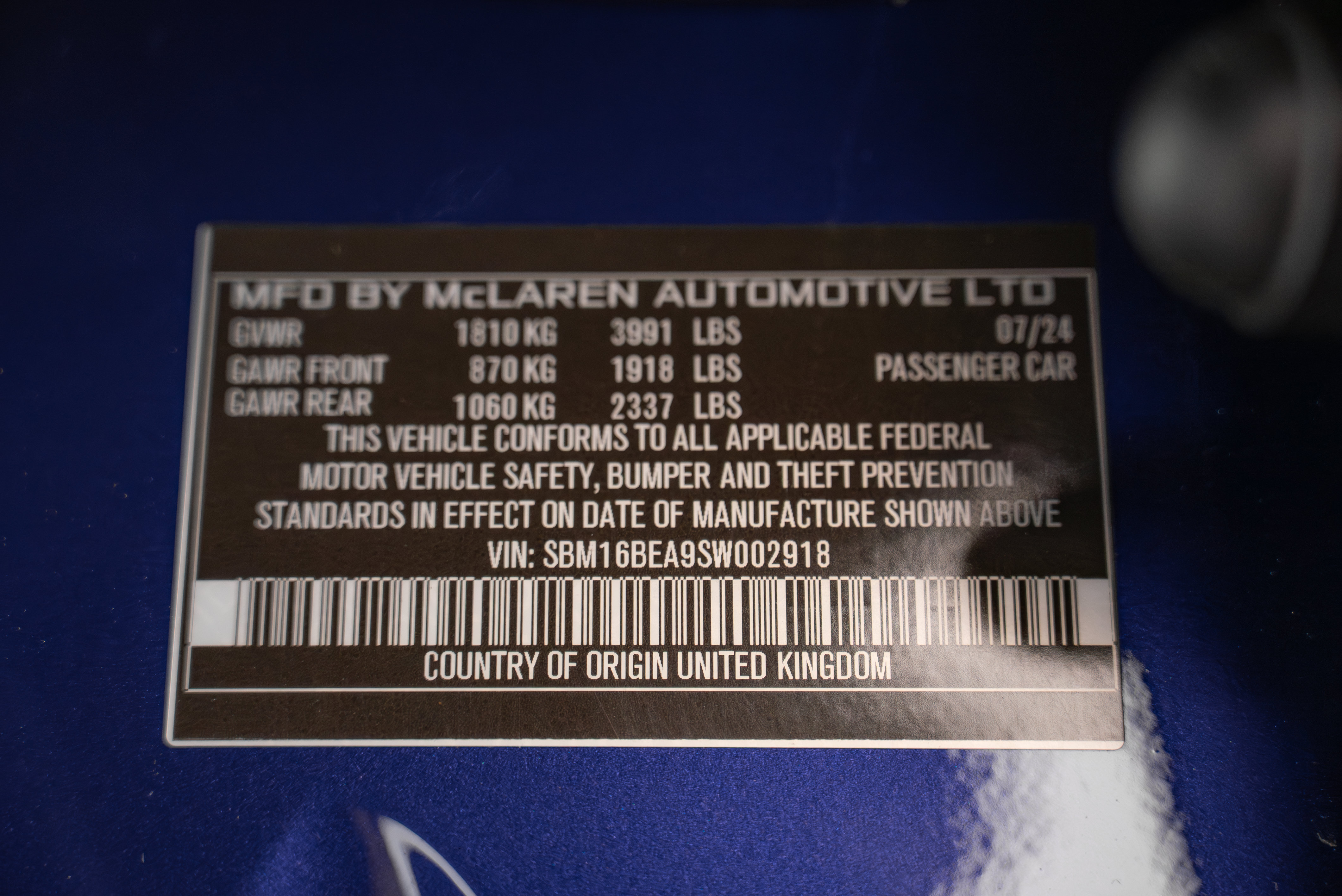Used 2025 McLaren Artura Spider RWD image 22