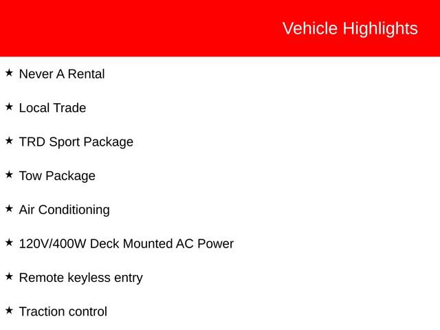 Used 2017 Toyota Tacoma TRD Sport w/ Tow Package RWD image 3