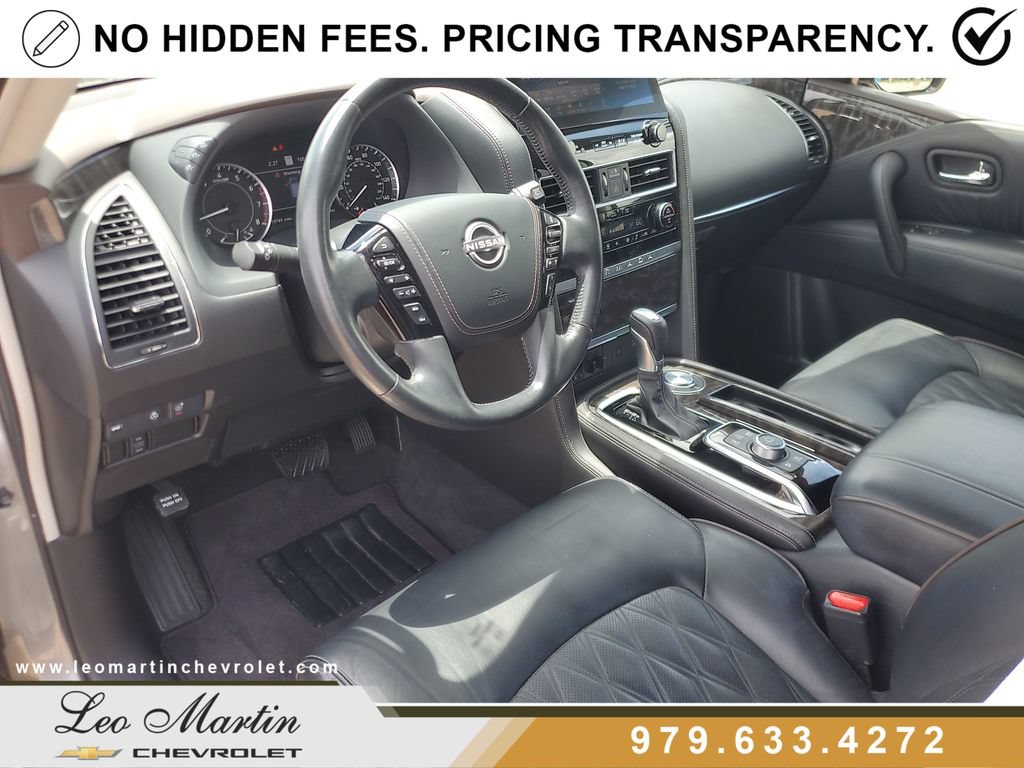 Used 2021 Nissan Armada Platinum w/ Captain's Chairs Package RWD image 18