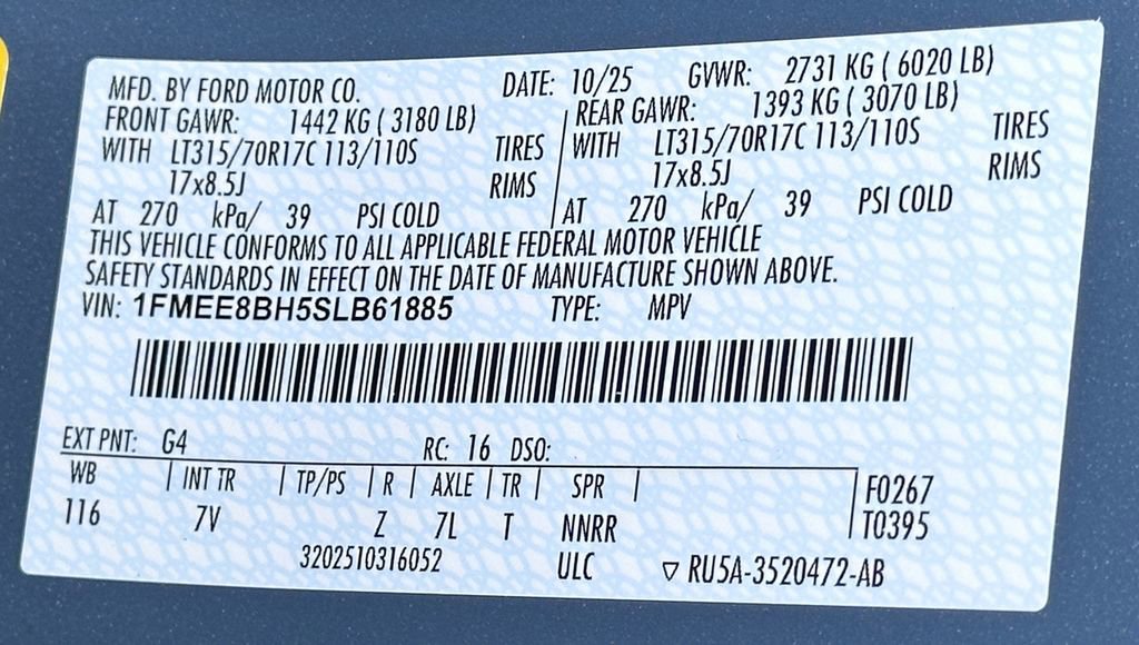 New 2025 Ford Bronco Outer Banks w/ Sasquatch Package AWD/4WD image 45