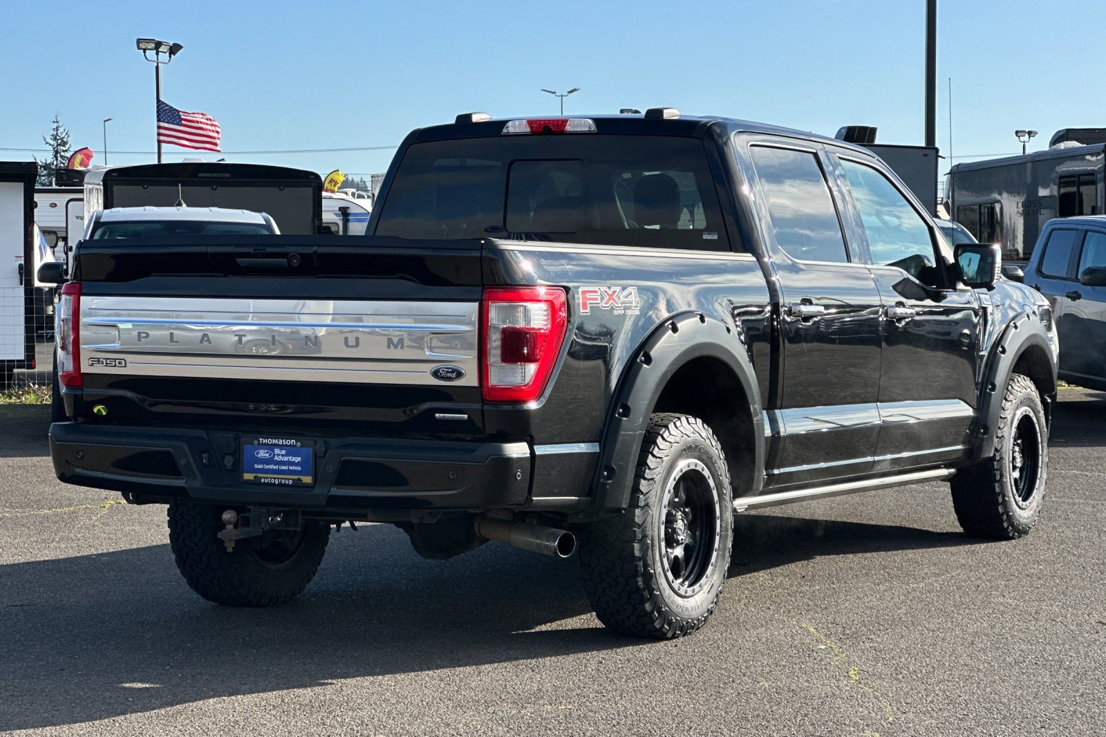 Used 2021 Ford F150 Platinum w/ Max Trailer Tow Package image 4