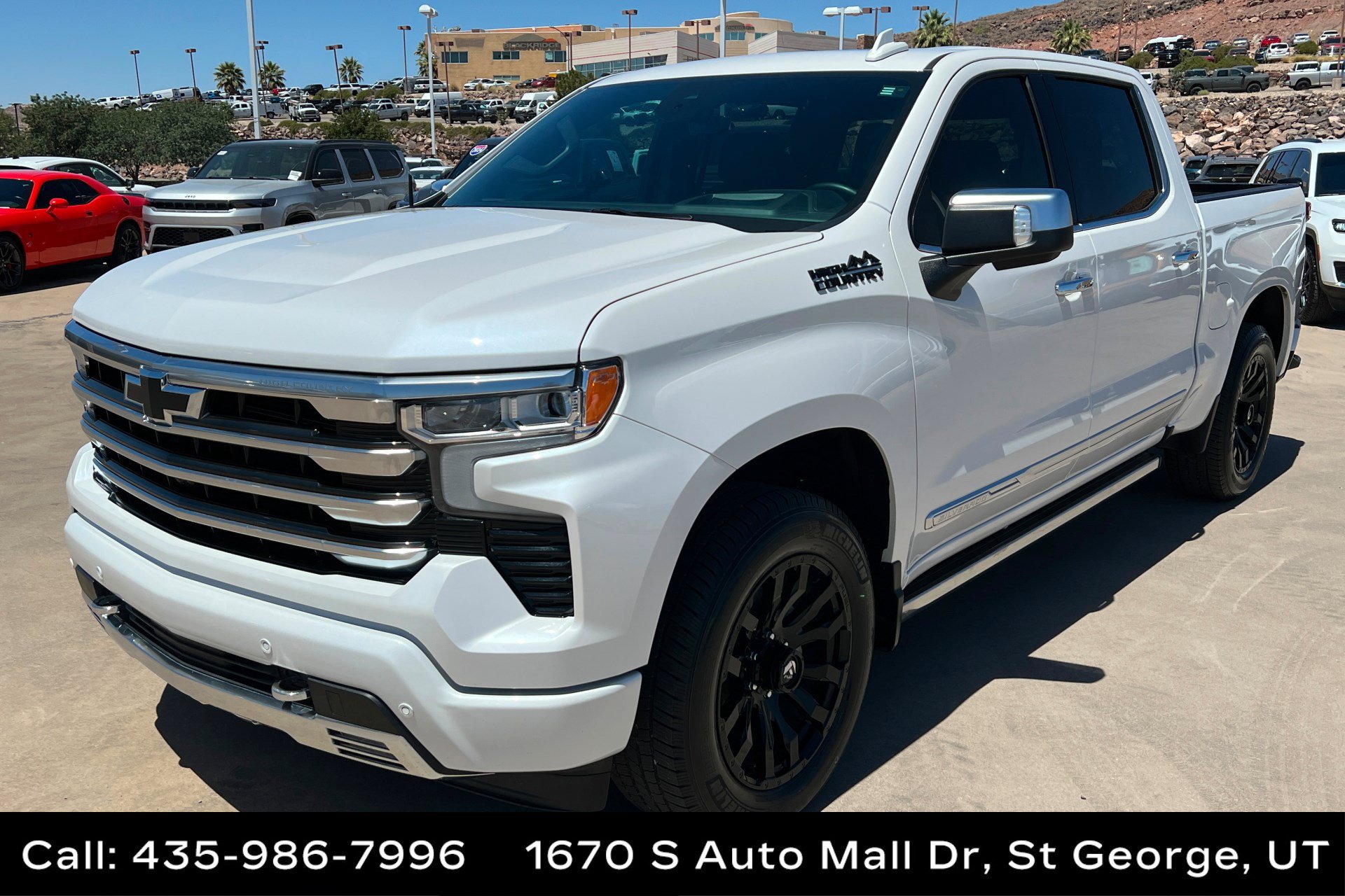 Used 2024 Chevrolet Silverado 1500 High Country w/ Technology Package AWD/4WD image 1