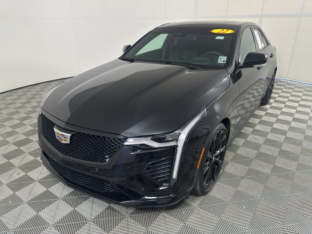 Certified 2022 Cadillac CT4 V w/ Navigation Package AWD/4WD image 1