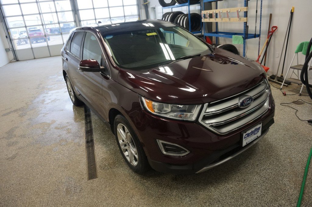 Used 2017 Ford Edge Titanium w/ Equipment Group 301A AWD/4WD image 1