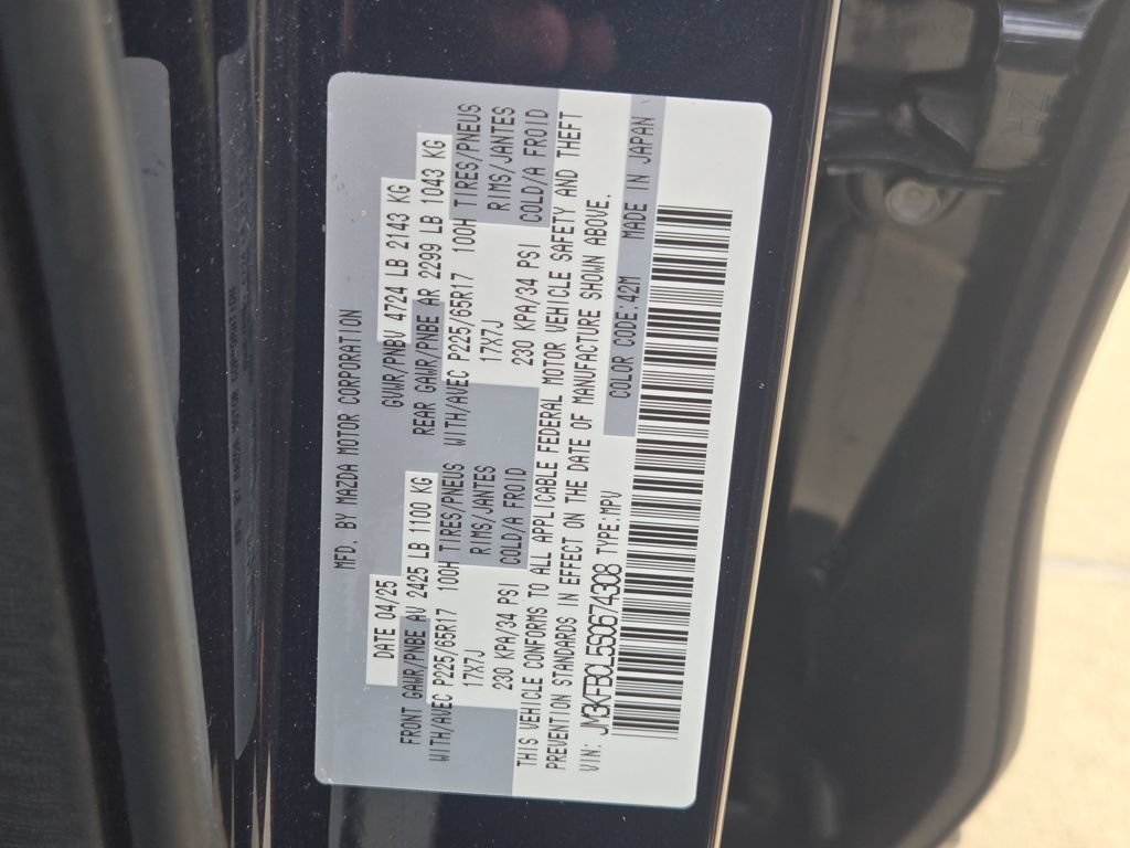 Used 2025 MAZDA CX-5 AWD 2.5 S w/ Preferred Package image 33