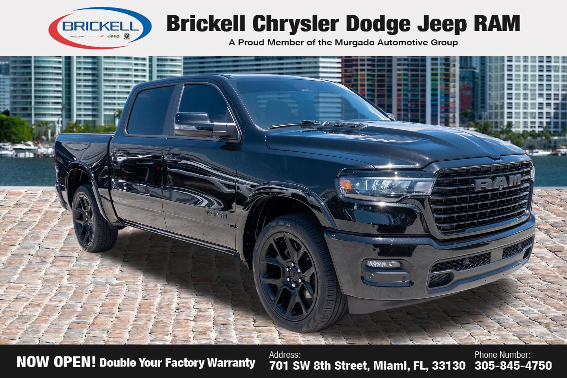 Used 2025 RAM 1500 Laramie w/ Night Edition AWD/4WD video 3