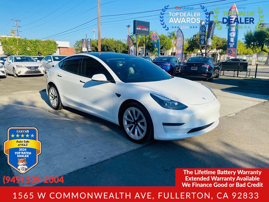 Used 2022 Tesla Model 3 Long Range AWD/4WD image 17