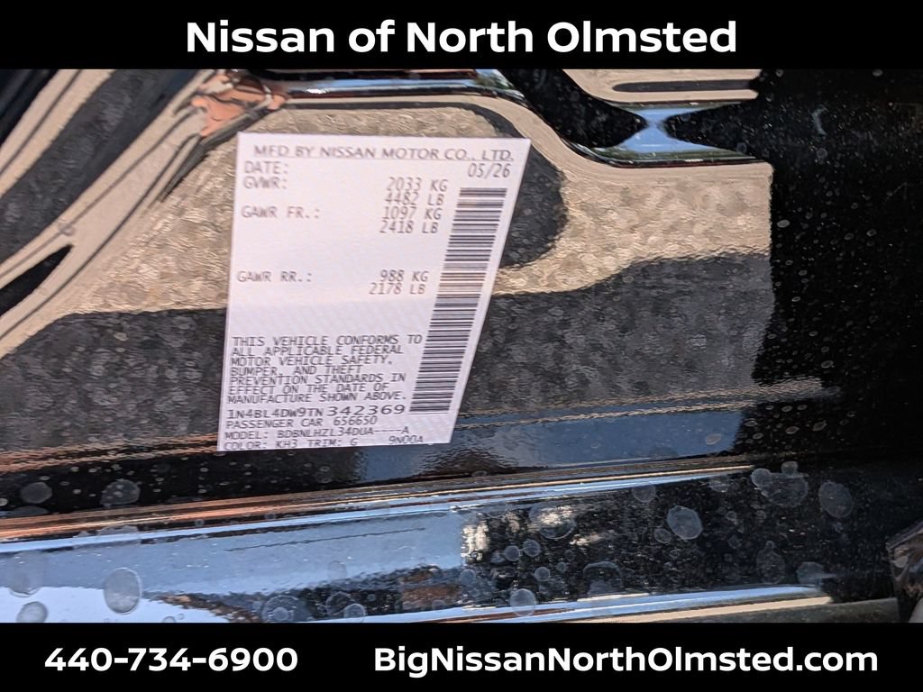 New 2026 Nissan Altima 2.5 SV AWD/4WD image 18
