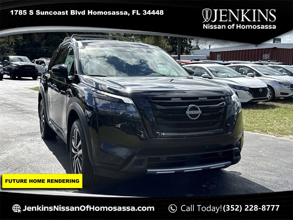 New 2025 Nissan Pathfinder Platinum w/ Black Appearance Package