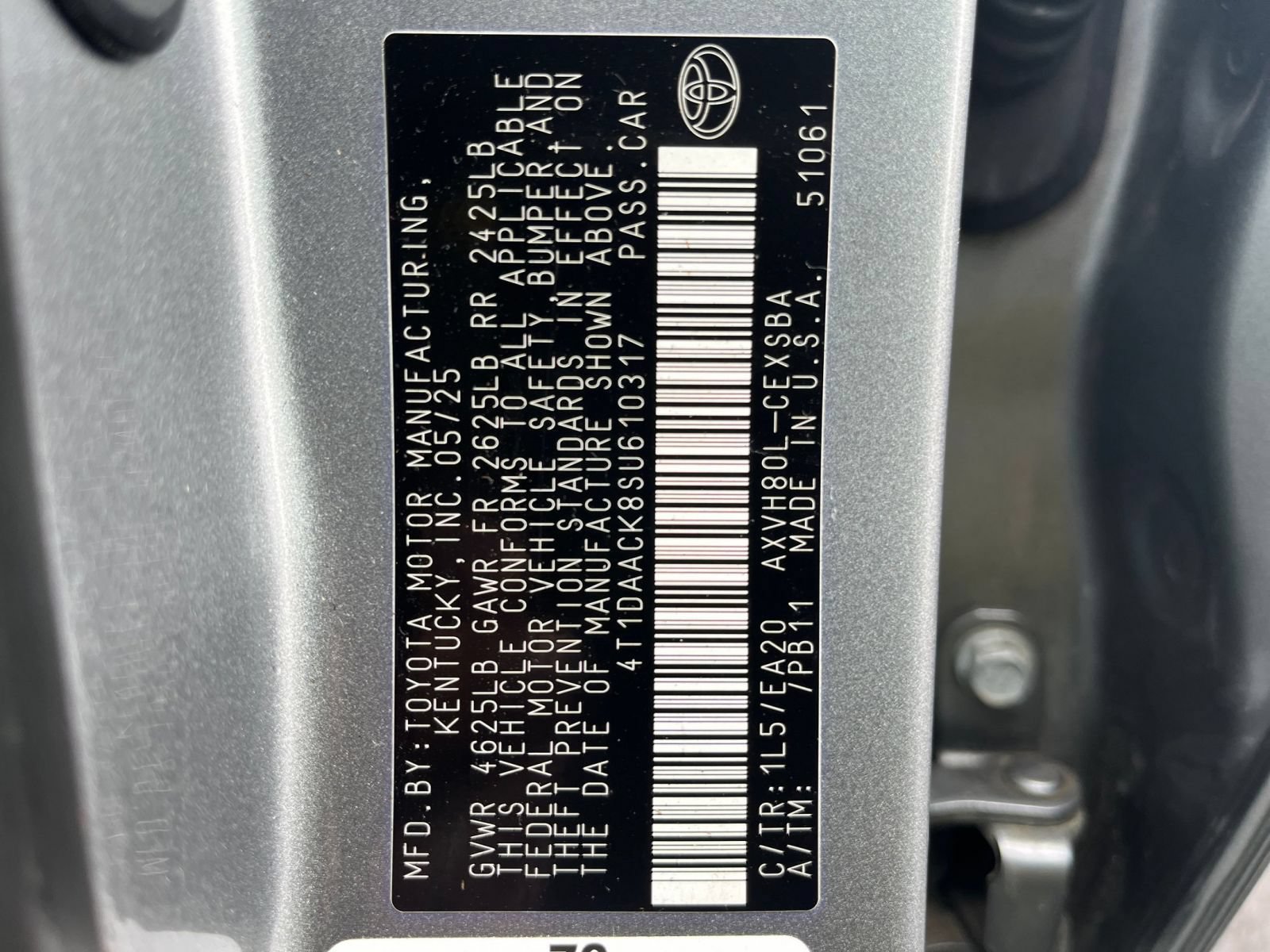 Used 2025 Toyota Camry SE FWD image 34